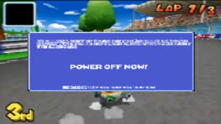 Mario kart DS anti-piracy screen Resimi