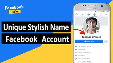 How To Create Unique Name On Facebook
