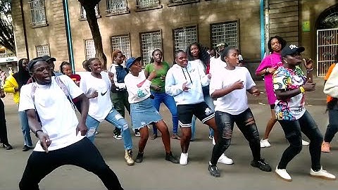 DIAMOND PLATNUMZ FT BURNABOY BABA AFRO AMAPIANO RAILA ODINGA CHOREOGRAPHY NAIROBI CHALLENGE 