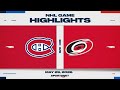 NHL Game 5 Highlights | Canadiens vs. Hurricanes - May 29, 2026
