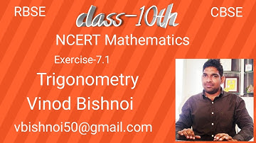 Q. No. 21, Ex.7.1 Ch. 7 Trigonometric Identities Class 10 Maths RBSE Solutions English Medium