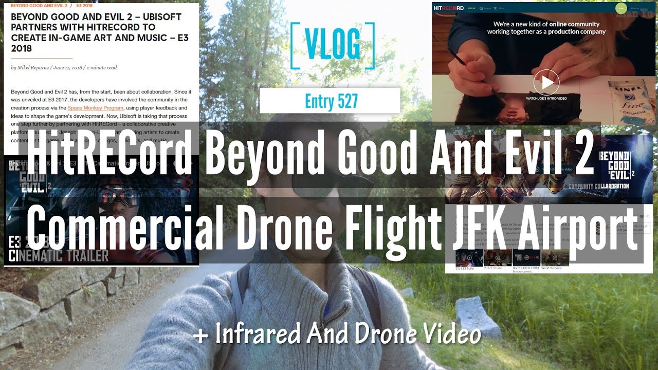 HitRECord Community Plus E3 Game Deals And Commercial Drone Flight At JFK Airport