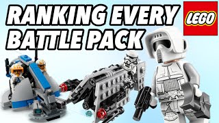 Ranking Every LEGO Star Wars Battle Pack From Worst to Best (20072023)