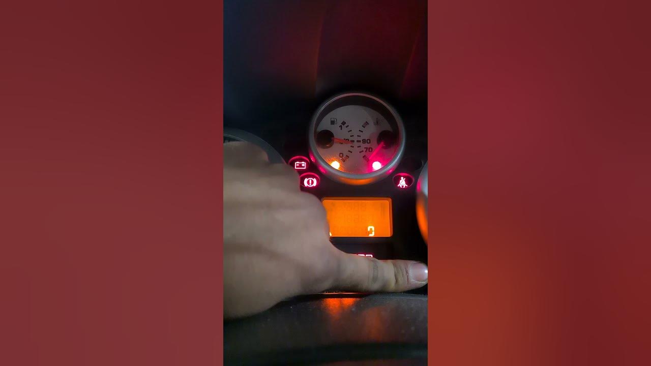remise a zero voyant vidange clé à molette peugeot 207 YouTube