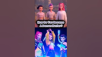 How Demon Hunters are Recruited in Kpop Demon Hunters 😱 #kpopdemonhunters #netflix #shorts