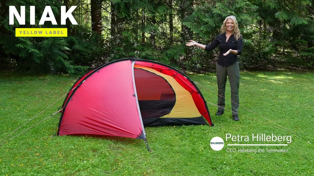 The Hilleberg Niak – A Lightweight, Strong, Backpacking Tent - YouTube