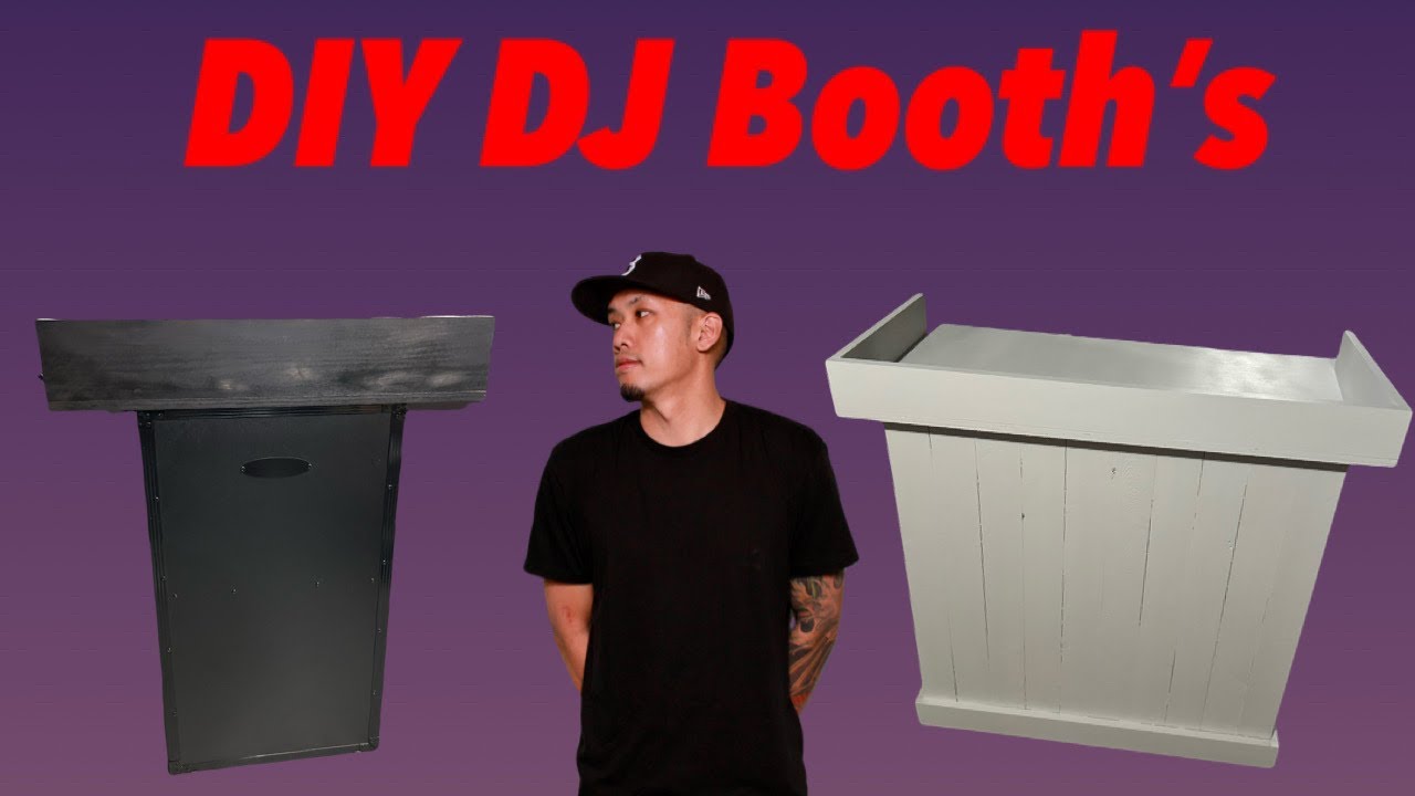 DIY DJ BOOTH for under $400 - YouTube