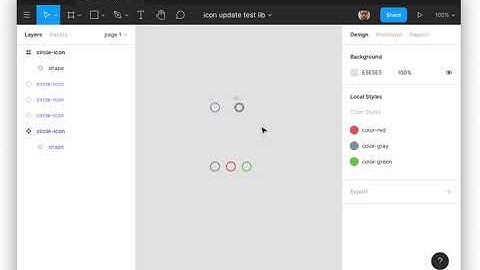 How to replace shape in icon in Figma without losing overrides
