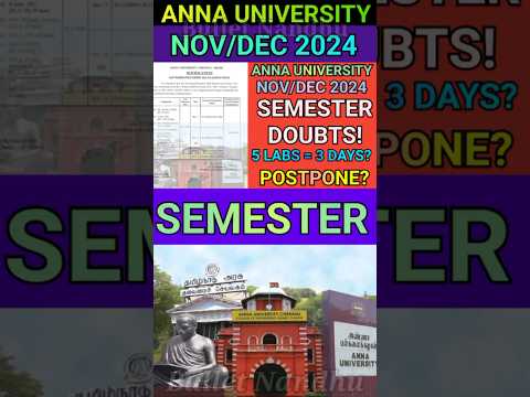 Anna University Nov/Dec