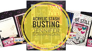 Acrylic Stash Busting | Counterfeit kit | NKOTB Concert 