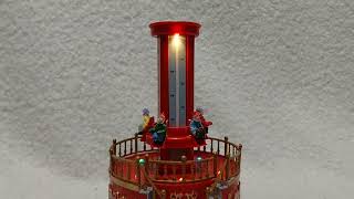 Новорічна інсталяція Magic Village Drop tower