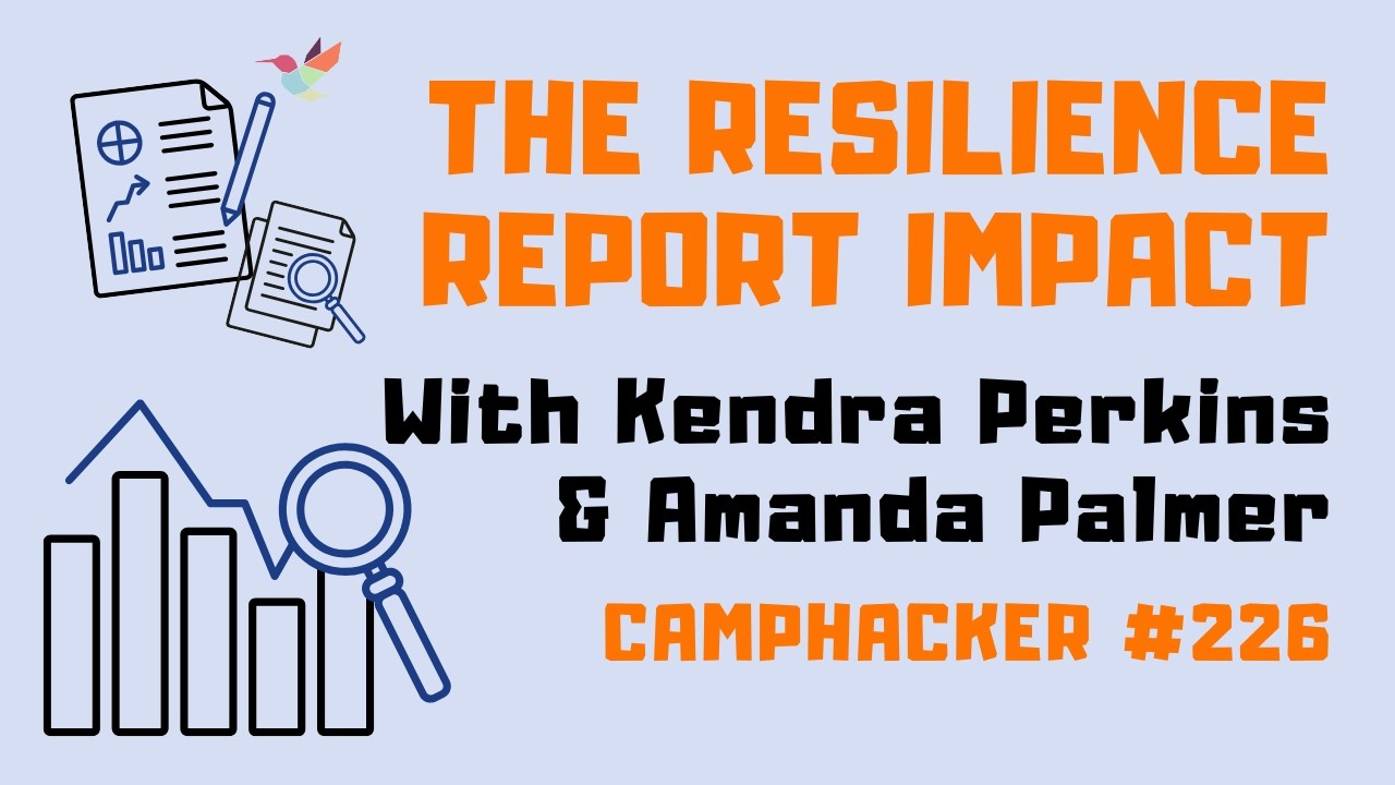 The Resilience Report Impact, with Kendra Perkins & Amanda Palmer - CampHacker #226