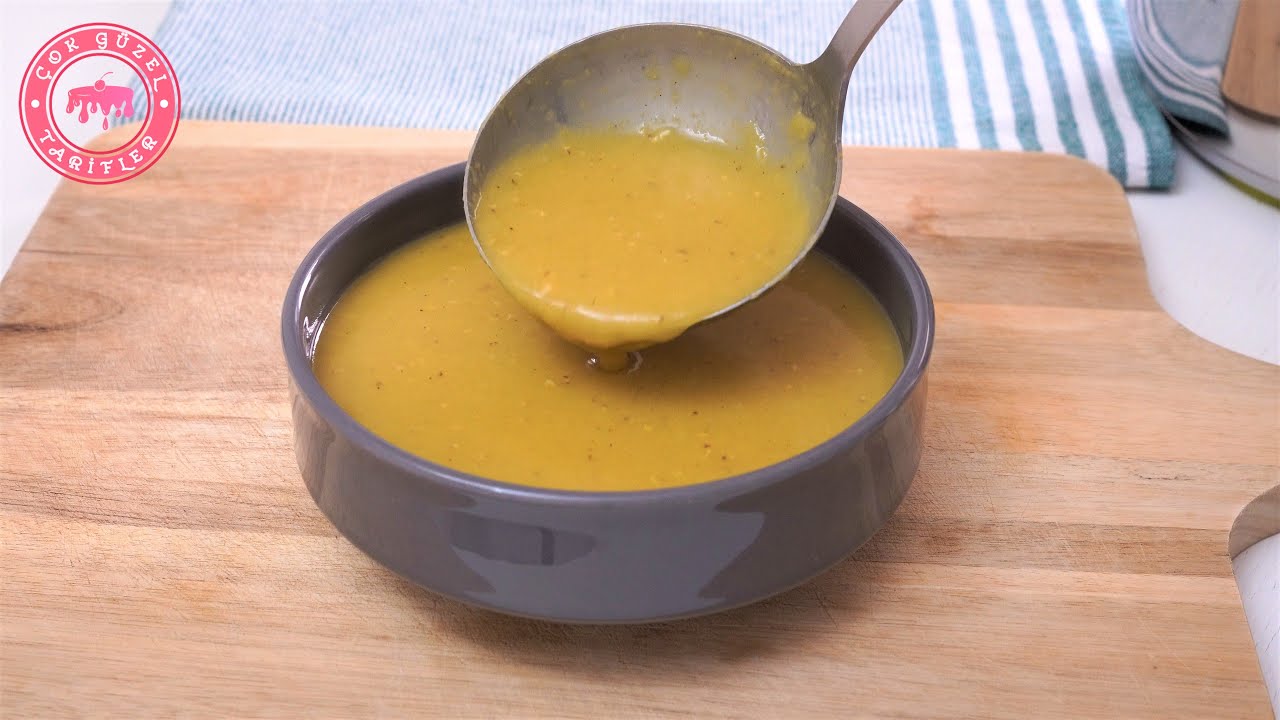 Mercimek Çorbası Tarifi | 10 Yıldır Vazgeçilmez Tarifim ✅ (Blendersız) Düdüklüde Mercimek Çorbası