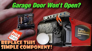 How to Fix a Chamberlain Garage Door that won