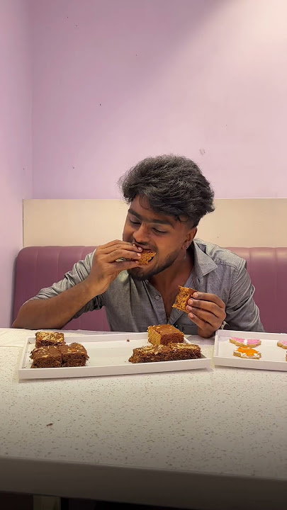 Vandhegana avlodhan😩#shorts #cake #brownie #sweet #dessert #food #foodie #burger #chocolate