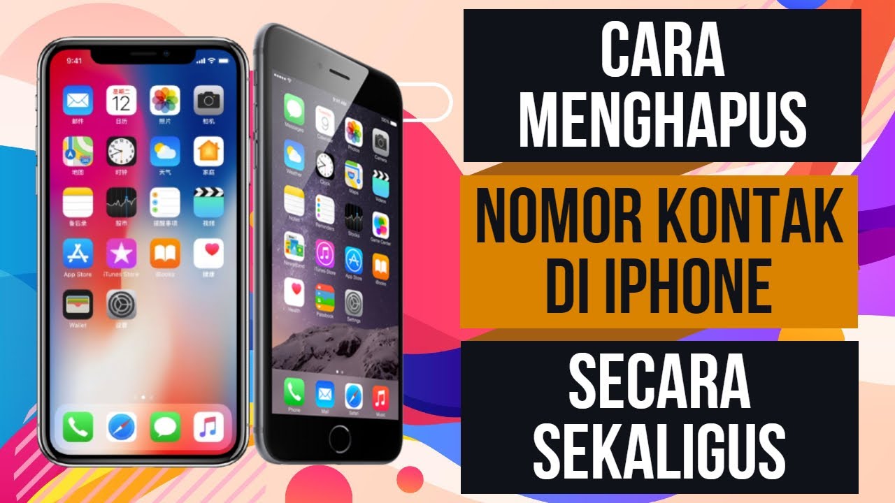 Cara Menghapus Kontak di iPhone secara sekaligus | 