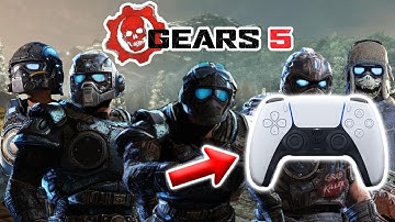 Gears 5 w/ a PS5 Remote! CRAZY COMEBACK on Ranked FFA