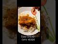 Easy Chicken Curry in 10 Minutes | Quick Indian Chicken Recipe #shorts