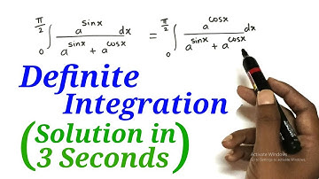 Definite Integration | Tricks | MH-CET | Solution in 3 Seconds