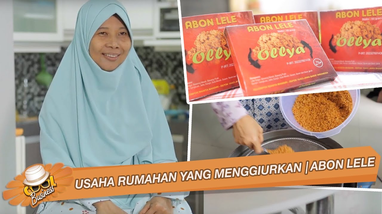 Usaha Rumahan Yang Menggiurkan | Abon Lele Ollya 