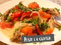 Peste la cuptor cu legume. Cum gateste mama.