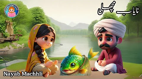 Nayab Machli Animated Urdu Cartoon Kahani | Magical Moral Story | Fairy Tale New Kahaniya