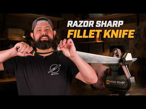 How to Sharpen a Fillet Knife (The Easy Way) | Stop Fighting the Flex