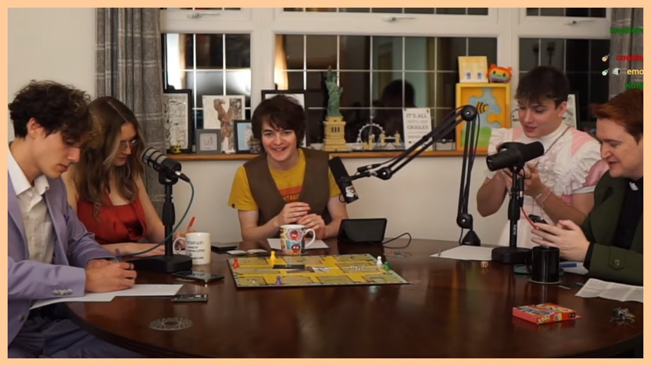 Board Game Night w/ Bekyamon, Scott, Owen & Acho | Tubbo VOD 10th February 2023