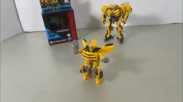 He’s tiny lol Transformers Studio Series Core Class DOTM BUMBLEBEE Reviewdeo