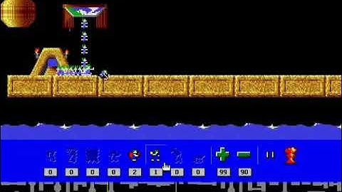 Lemmings Custom Level - Think like a Lemming
