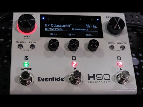 NAMM 2024: Eventide's H90 Harmonizer has an all-new polyphonic synth algorithm + Bluetooth support