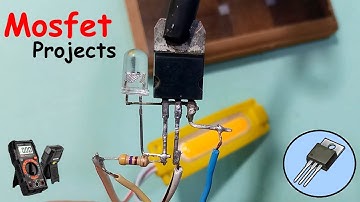 Mosfet Transistor Hacks|12v Led Flasher Circuit|IRF 740 Mosfet