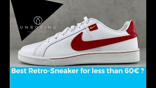 Nike Court Royale Tab ‘white/university red’ | UNBOXING & ON FEET | fashion sneaker | 2020