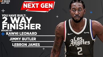 BEST 2 WAY FINISHER BUILD ON NBA 2K21!