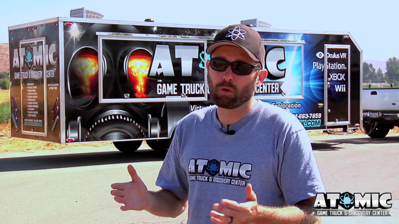 Atomic Game Truck - YouTube