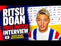 Ritsu Doan post match interview | Japan draw with Sweden in World Cup 