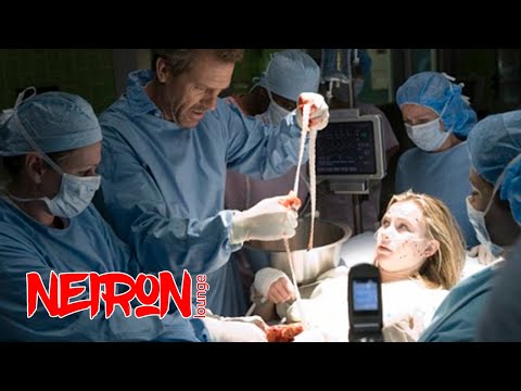 Момент из сериала "Доктор Хаус" Рыбалка без наркоза  House M D