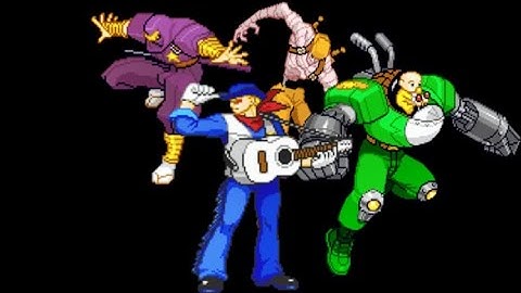 Ultimate Combo "Commando Team" Captain Commando (Marvel vs. Capcom 1998)