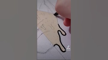 Drawing The Flash With Posca Markers Part 1 #posca #shorts