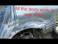 All The Body Work (Saab 9-3 Paint Vlog)