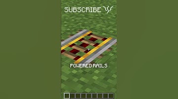 POWERED RAILS that send REDSTONE SIGNALS!? | Redstone with PsiVolt #minecraft #redstone