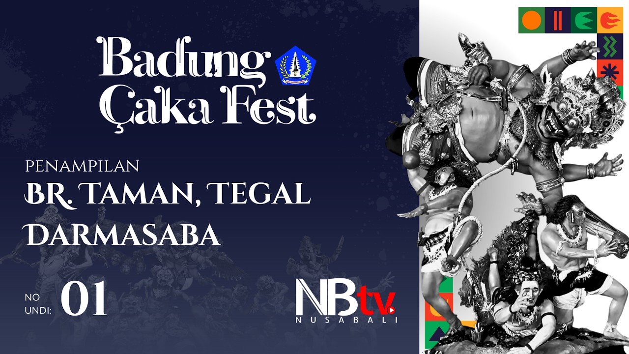 OGOH - -OGOH BANJAR TAMAN TEGAL DARMASABA PARADE BADUNG CAKA FEST 2025 NO URUT 1