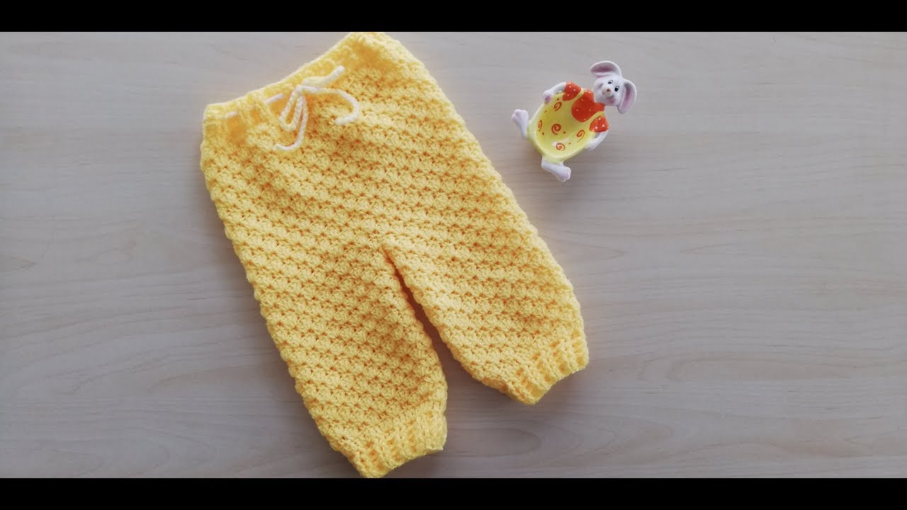 Ajuar para bebé 2ª parte: Pantalón