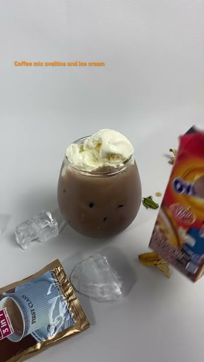 Coffee Mocca float homemade version #1