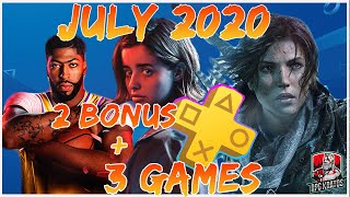 [CONFIRMED] PS PLUS JULY 2020 TITLES | PS PLUS 10TH ANNIVERSARY| 3 games + 2 bonus items|