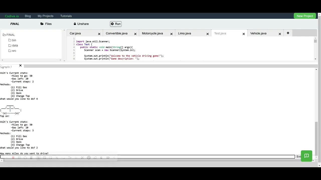 Final APCSA Project - YouTube