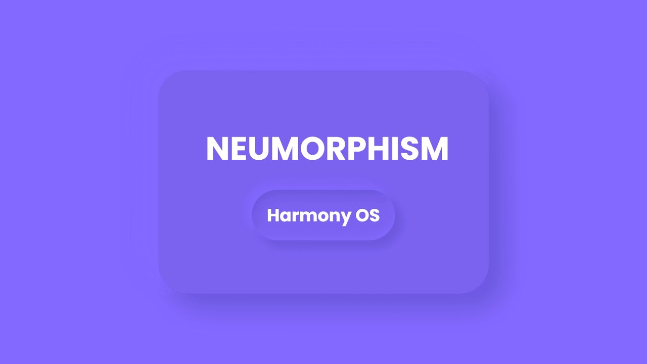 Neumorphism - Neumorphism components in HMOS | Aryan Gupta | Let's Talk Tech Jan 2022
