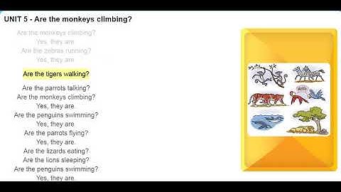 BD_F&F5_Unit 5_Lesson three song:      Are the monkeys climbing