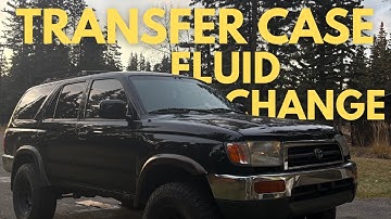How to Change Transfer Case Fluid on a 3rd Gen 4Runner (5-Speed Manual)