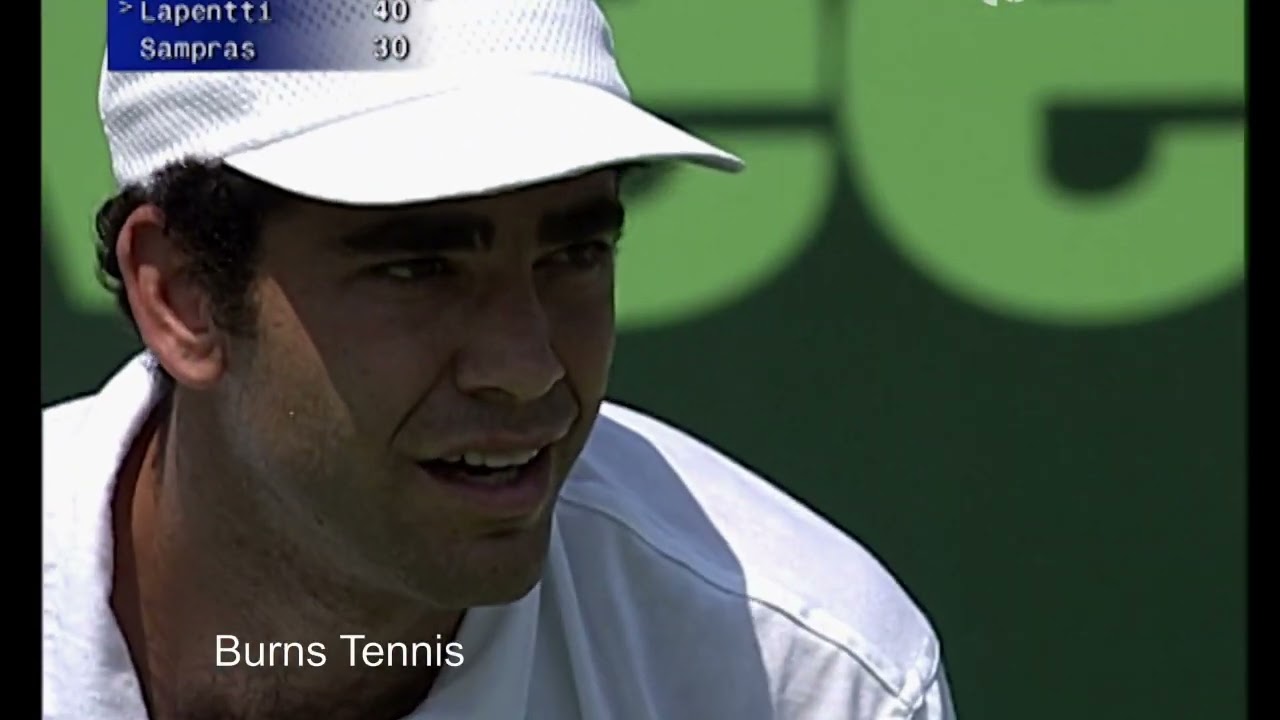 The Pete Sampras Running Forehand (Cross Court)